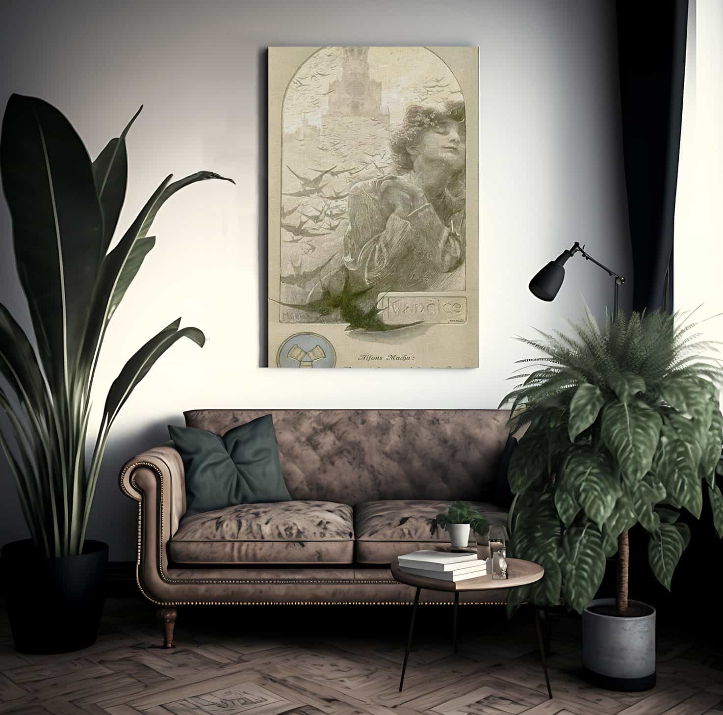 Memory Of Ivancice By Alphonse Mucha Fine Art Print