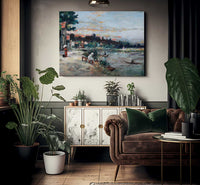 Memory Of The Banks Of Loise 1863 By Berthe Morisot Fine Art Print