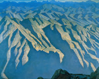 Men And Mountains By Maynard Dixon Fine Art Print