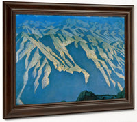 Men And Mountains By Maynard Dixon Fine Art Print