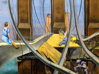 Mental Geography Painting Osvaldo Louis Guglielmi Canvas Art Fine Art Print