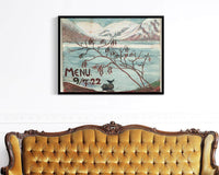 Menu 9 722 Nicolai Astrup Reproduction Fine Art Print