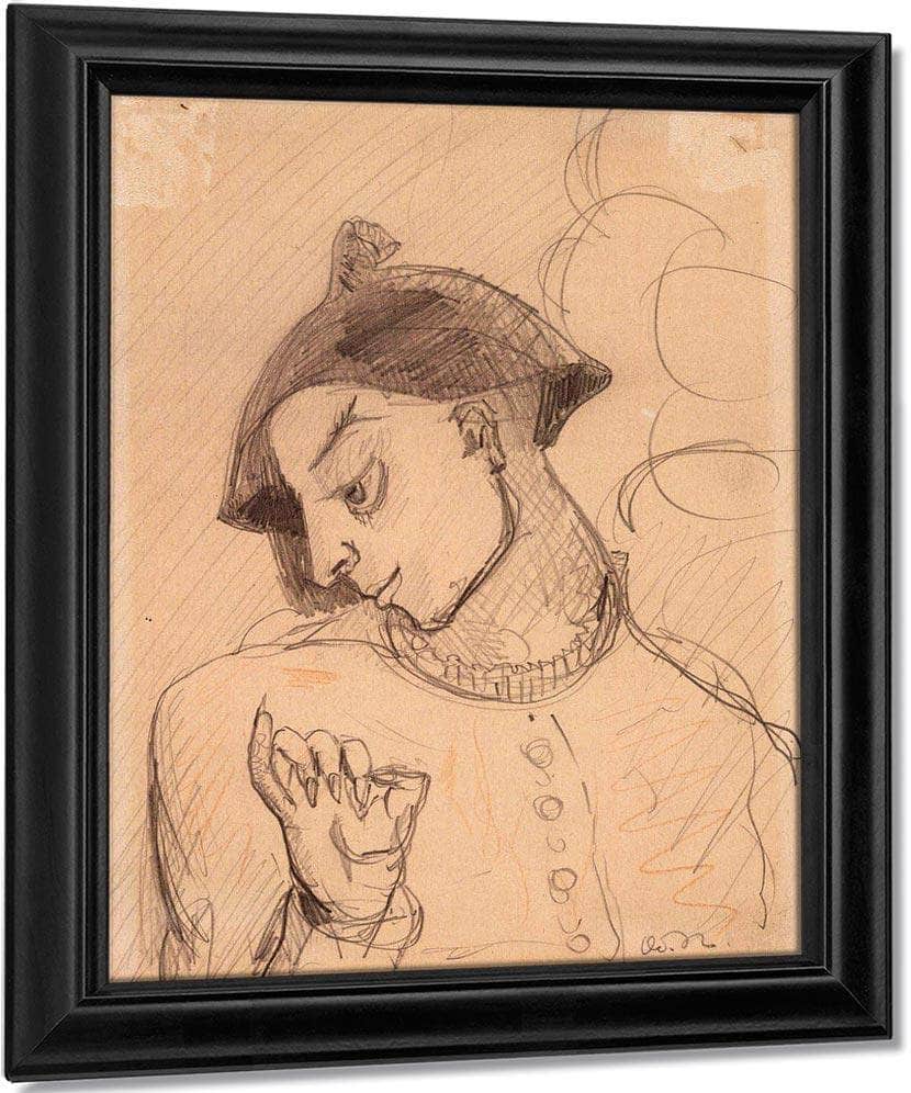 Mephistopheles By Odilon Redon Fine Art Print