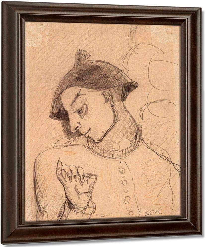 Mephistopheles By Odilon Redon Fine Art Print