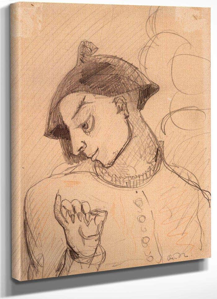 Mephistopheles By Odilon Redon Fine Art Print