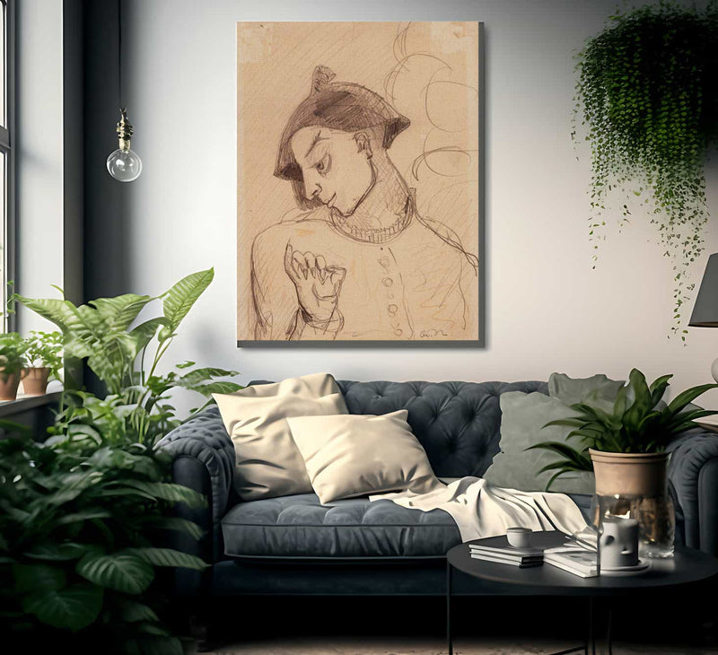 Mephistopheles By Odilon Redon Fine Art Print