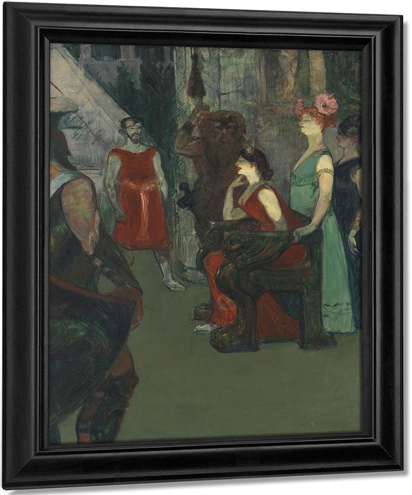 Messaline By Henri Marie Raymond De Toulouse Lautrec Monfa Fine Art Print
