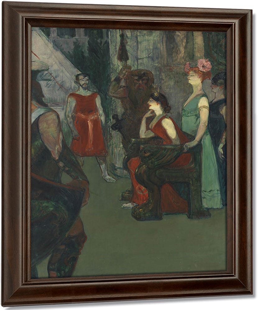Messaline By Henri Marie Raymond De Toulouse Lautrec Monfa Fine Art Print