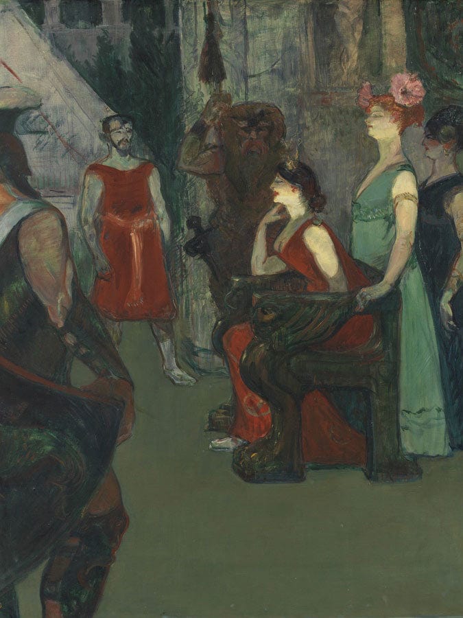 Messaline By Henri Marie Raymond De Toulouse Lautrec Monfa Fine Art Print