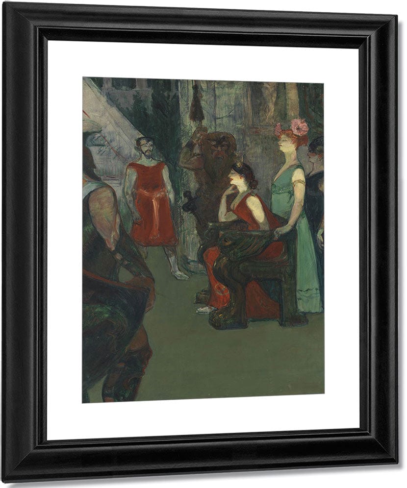 Messaline By Henri Marie Raymond De Toulouse Lautrec Monfa Fine Art Print