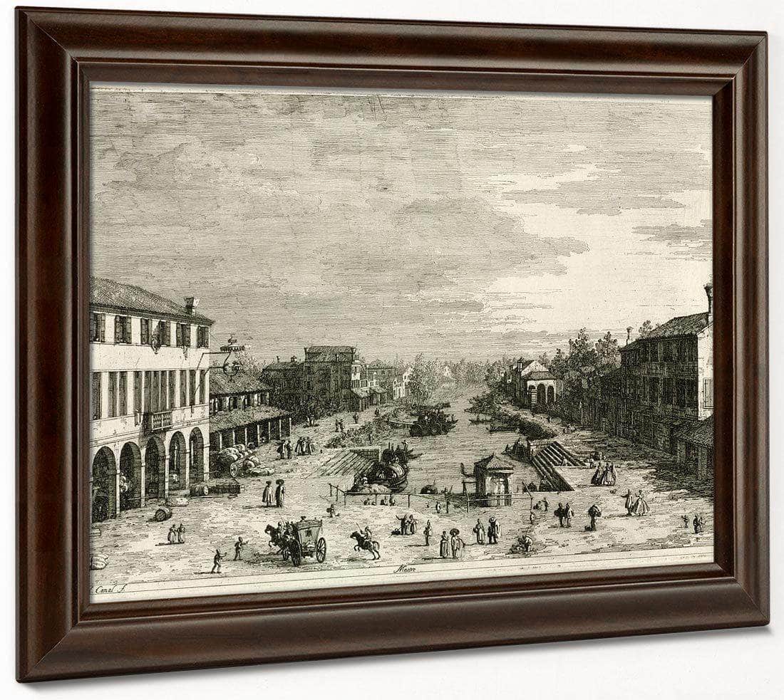 Mestre By Canaletto Fine Art Print