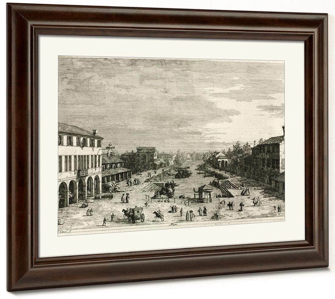 Mestre By Canaletto Fine Art Print