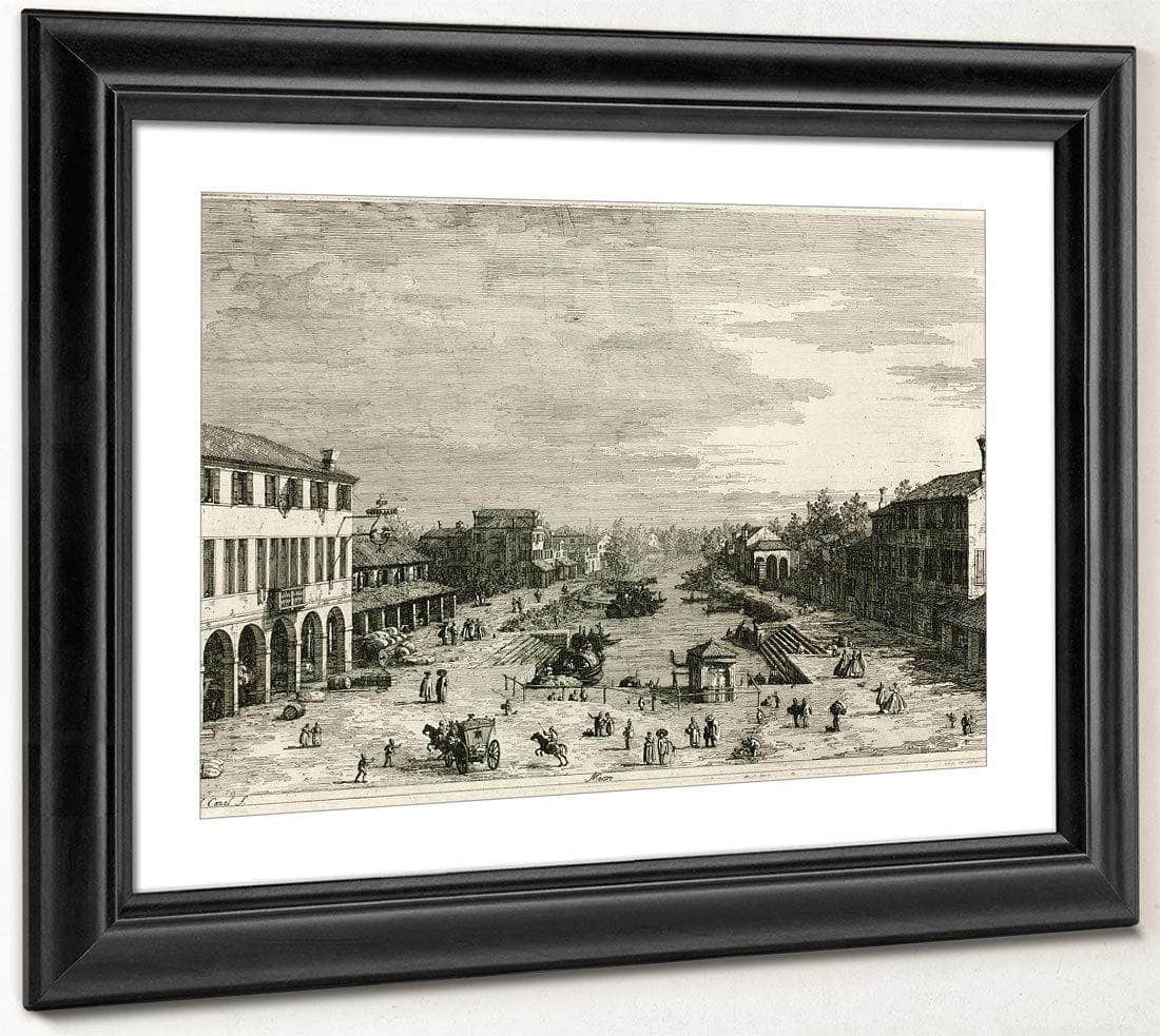 Mestre By Canaletto Fine Art Print