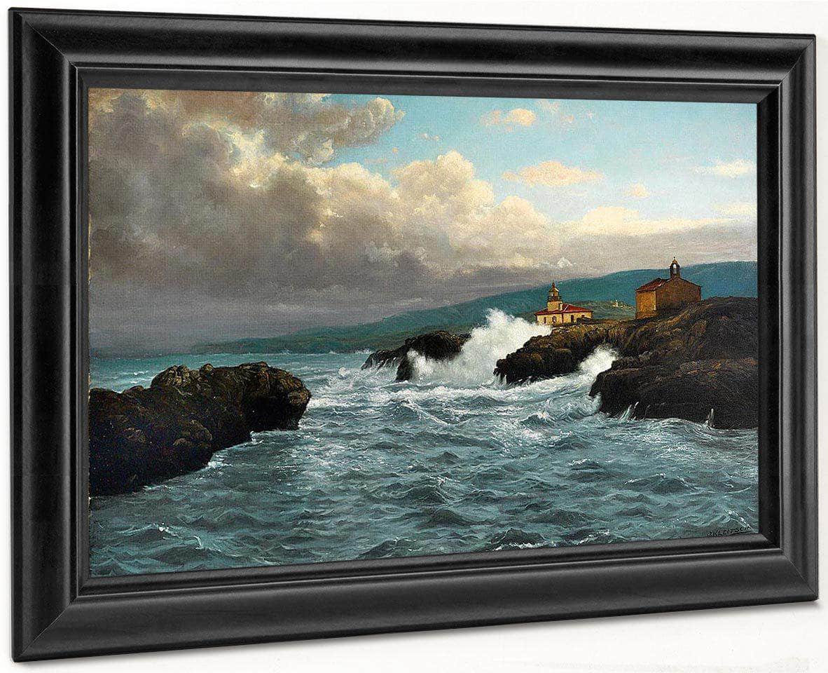 Mexican Coast By Joseph Kleitsch Fine Art Print