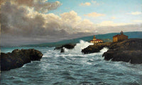 Mexican Coast By Joseph Kleitsch Fine Art Print