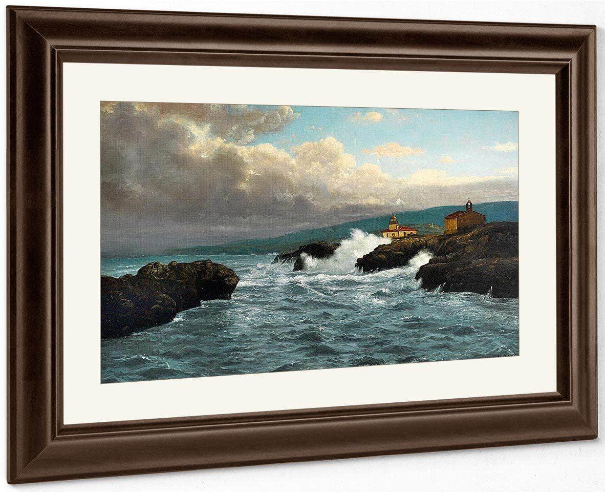 Mexican Coast By Joseph Kleitsch Fine Art Print