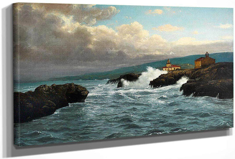 Mexican Coast By Joseph Kleitsch Fine Art Print