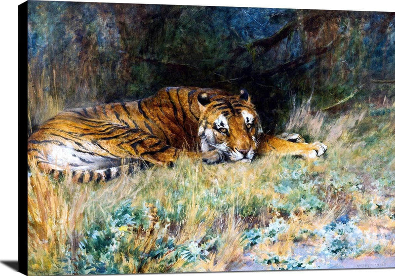 Midday Rest Painting Arthur Wardle Canvas Art Fine Art Print