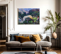 Midsummer Eve Bonfire 2 By Nicolai Astrup Fine Art Print