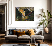 Midsummer Eve Bonfire 4 By Nicolai Astrup Fine Art Print