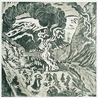 Midsummer Eve Bonfire (Woodcut) By Nicolai Astrup Fine Art Print