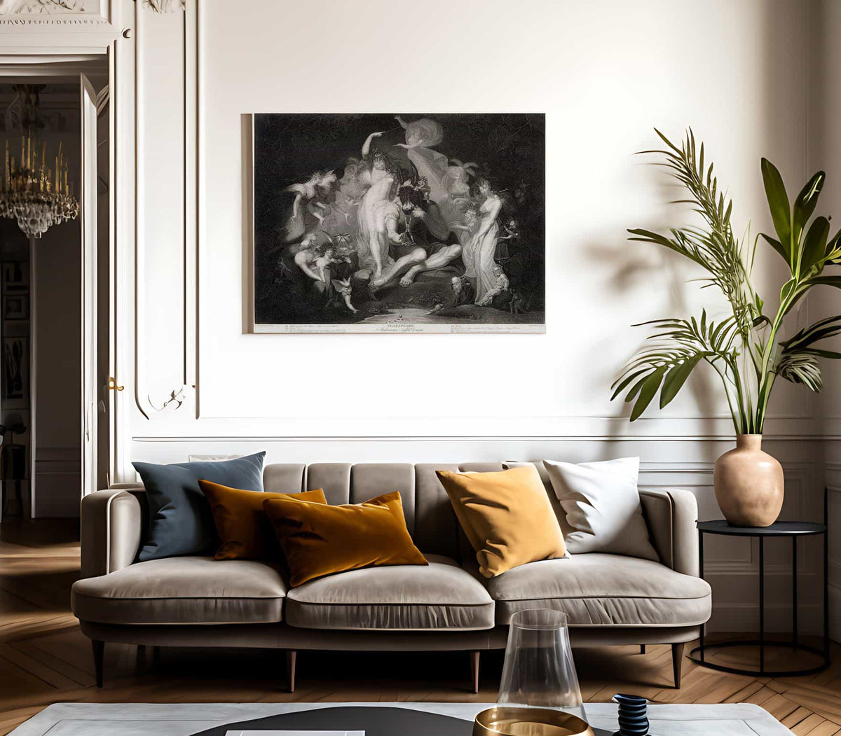 Midsummer Nights Dream By Henry Fuseli Fine Art Print