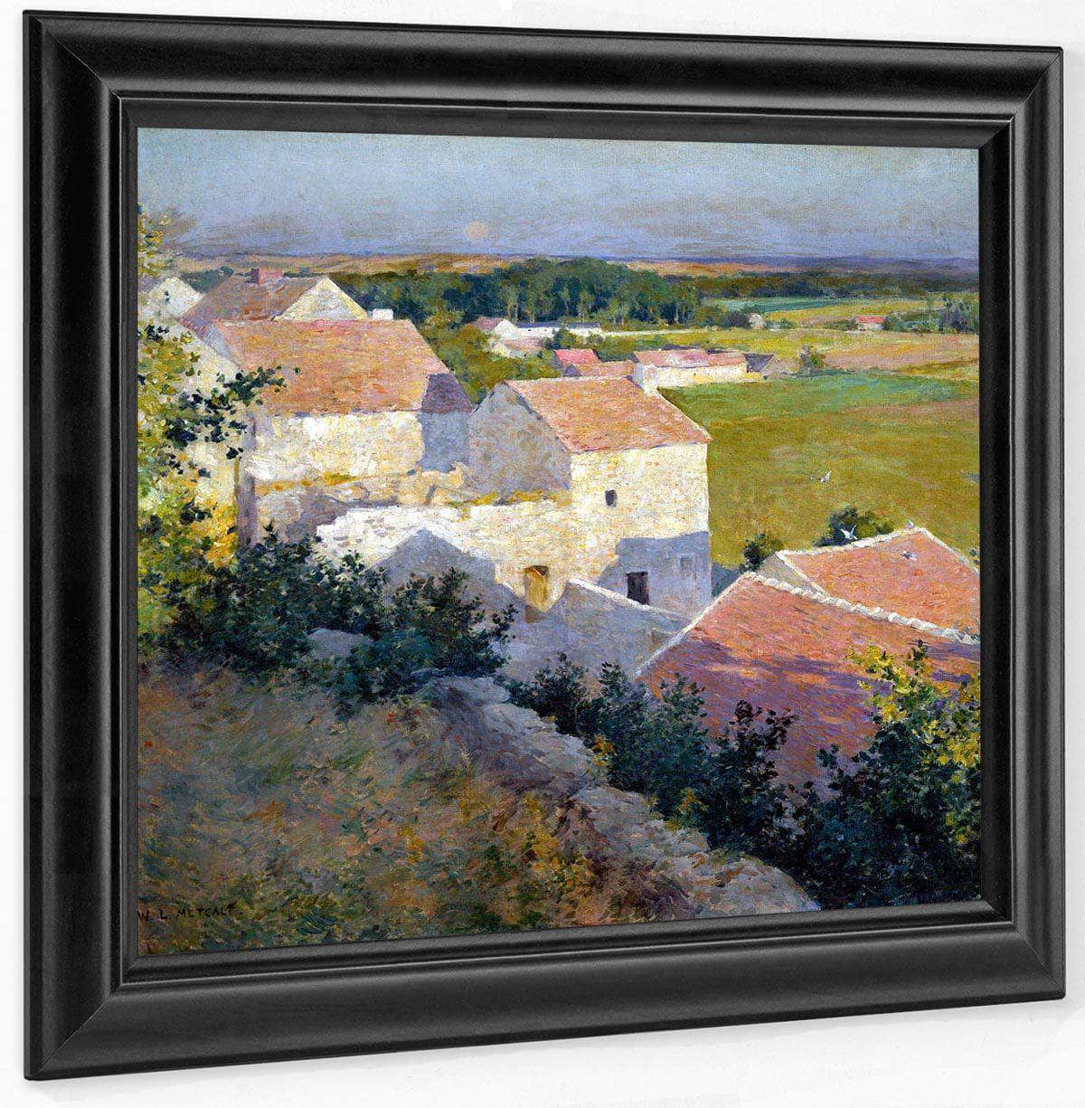 Midsummer Twilight By Willard Leroy Metcalf Fine Art Print