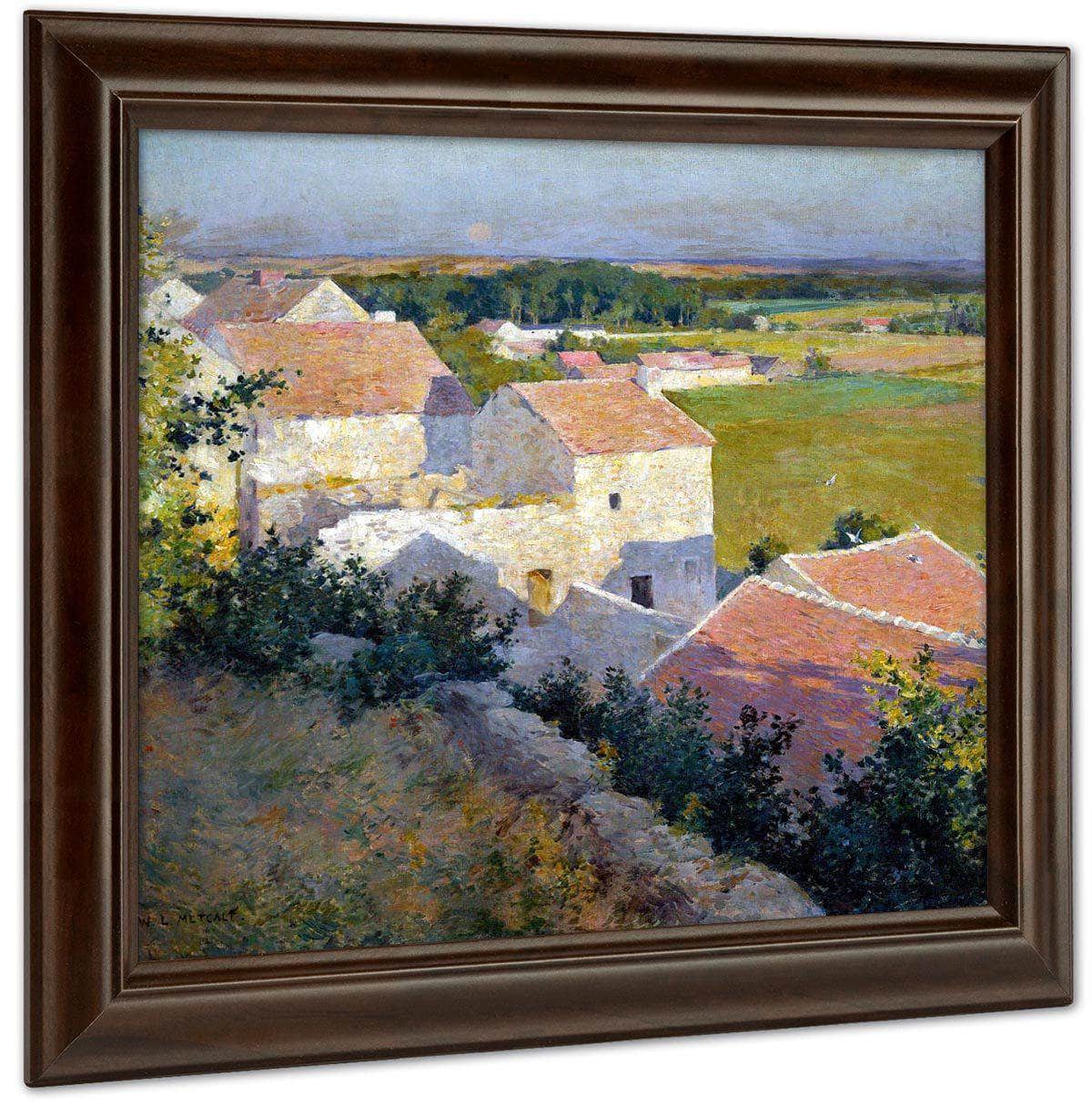 Midsummer Twilight By Willard Leroy Metcalf Fine Art Print