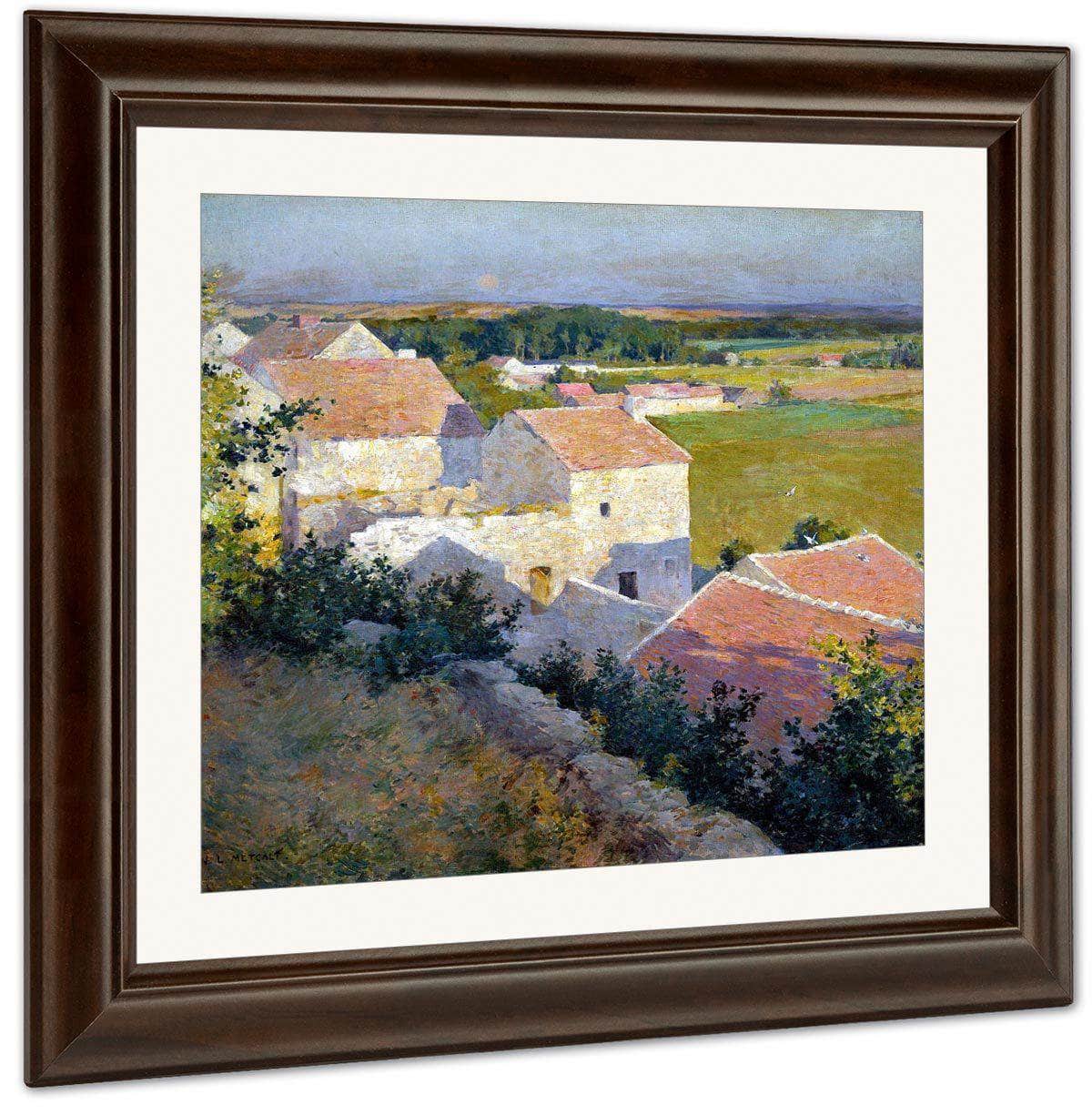 Midsummer Twilight By Willard Leroy Metcalf Fine Art Print