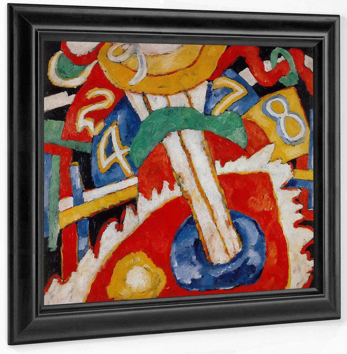 Military 1913 By Marsden Hartley Fine Art Print