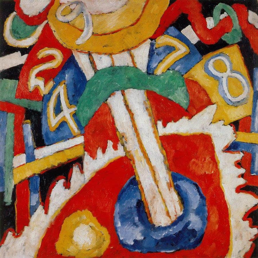 Military 1913 By Marsden Hartley Fine Art Print