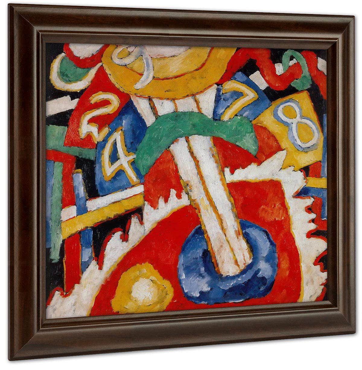 Military 1913 By Marsden Hartley Fine Art Print