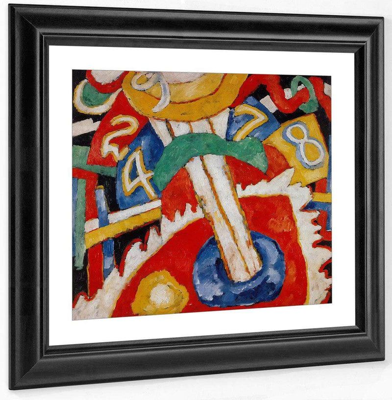 Military 1913 By Marsden Hartley Fine Art Print