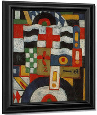 Military By Marsden Hartley Fine Art Print