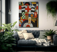 Military By Marsden Hartley Fine Art Print