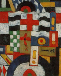 Military By Marsden Hartley Fine Art Print