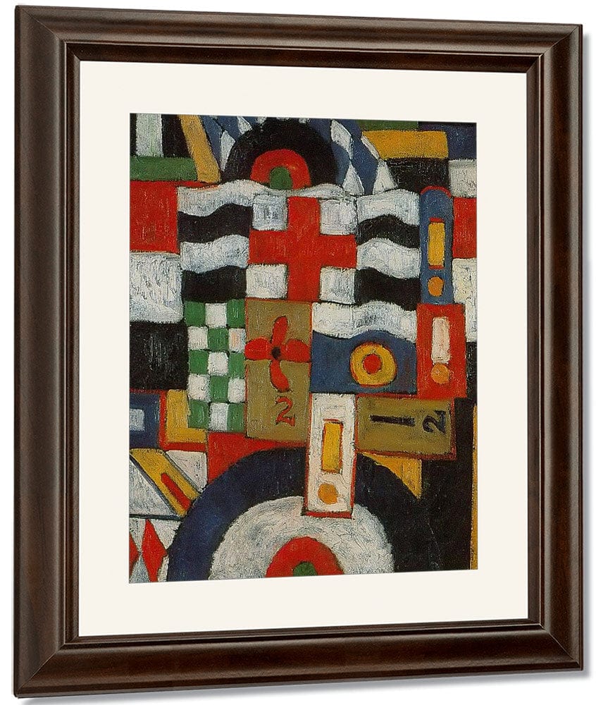 Military By Marsden Hartley Fine Art Print