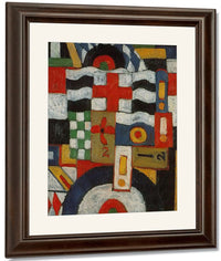 Military By Marsden Hartley Fine Art Print