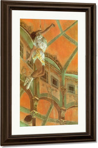 Mille La La At The Circus By Fernando Edgar Degas Fine Art Print