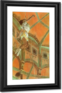 Mille La La At The Circus By Fernando Edgar Degas Fine Art Print