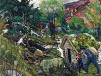 Milling Weather 1 By Nicolai Astrup Fine Art Print