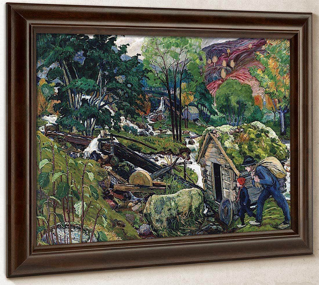 Milling Weather 1 By Nicolai Astrup Fine Art Print