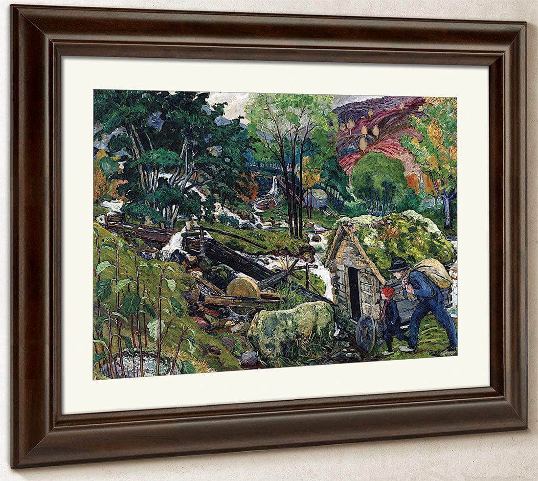 Milling Weather 1 By Nicolai Astrup Fine Art Print