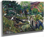 Milling Weather 1 By Nicolai Astrup Fine Art Print