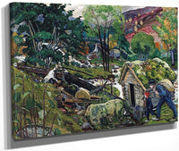 Milling Weather 1 By Nicolai Astrup Fine Art Print