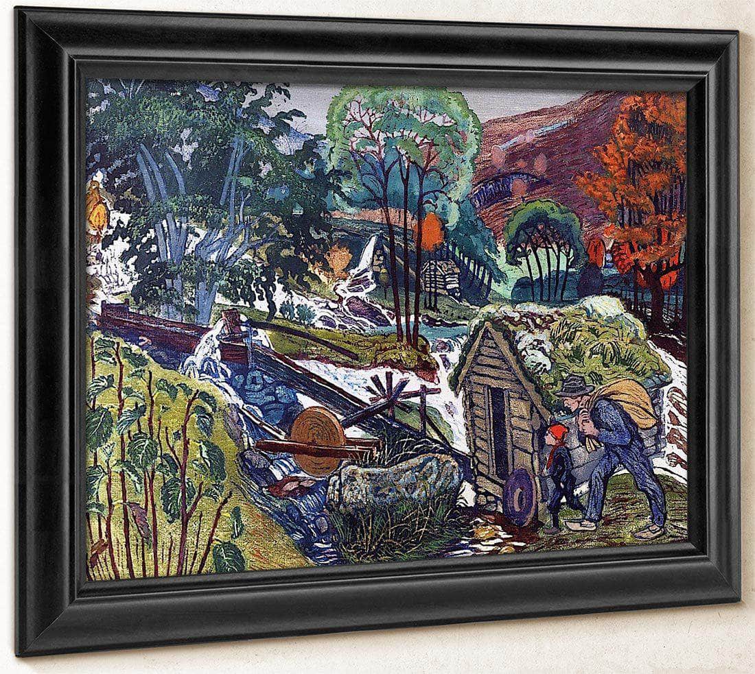 Milling Weather 2 By Nicolai Astrup Fine Art Print