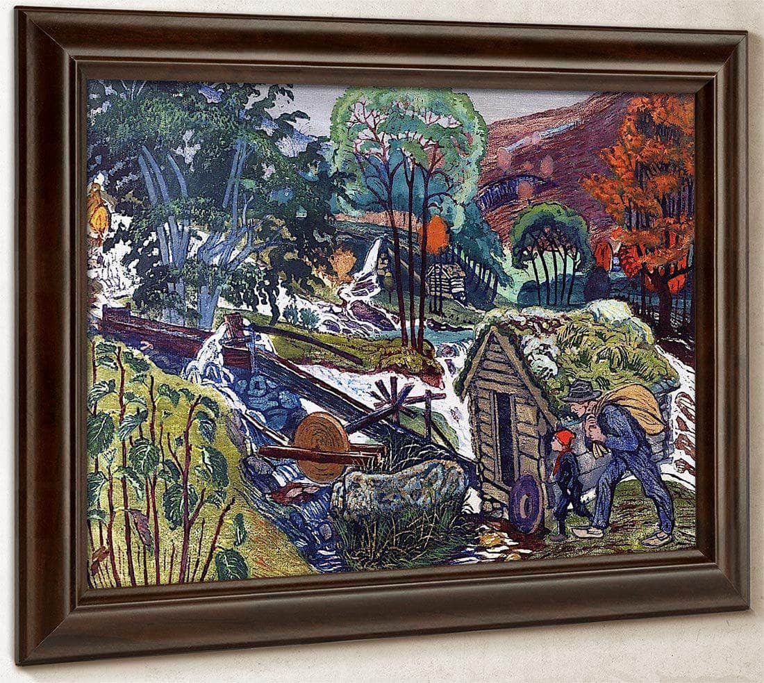 Milling Weather 2 By Nicolai Astrup Fine Art Print