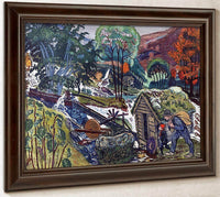 Milling Weather 2 By Nicolai Astrup Fine Art Print