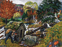 Milling Weather By Nicolai Astrup Fine Art Print