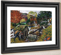 Milling Weather By Nicolai Astrup Fine Art Print